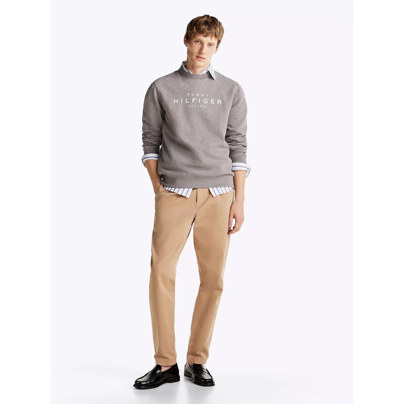 Tommy Hilfiger Logo Crew Neck Sweater image number 3